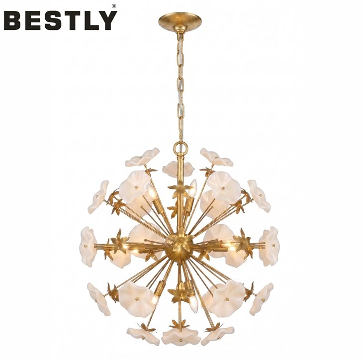 Bloom Floral Globe Pendel Light