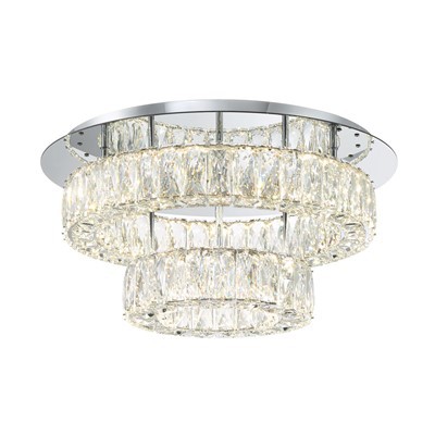 LED krystall taklys for lobbyen