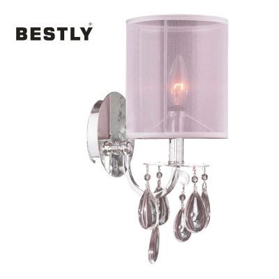 Moderne krystall vegglampe for hjemmet